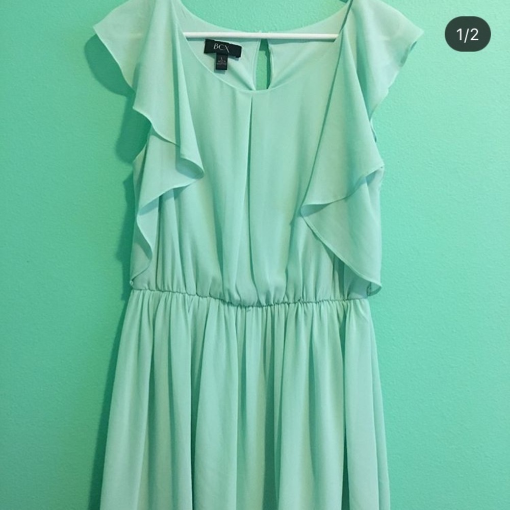 Teal dress